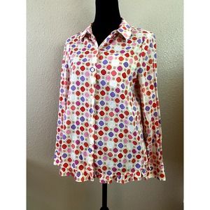 Florence Broadhurst for Kate Spade Button Down Blouse